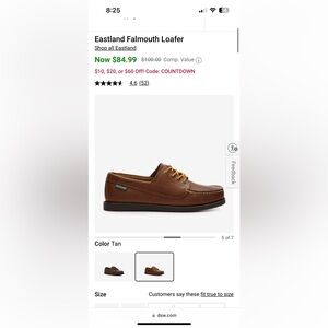 Eastland Falmouth Sperry Loafers